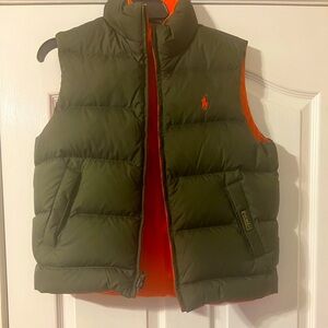 Boy’s reversible Polo vest